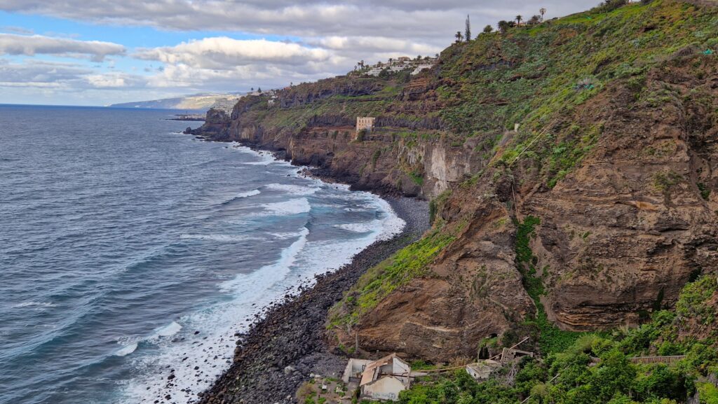 Coastal view of rambla de castro