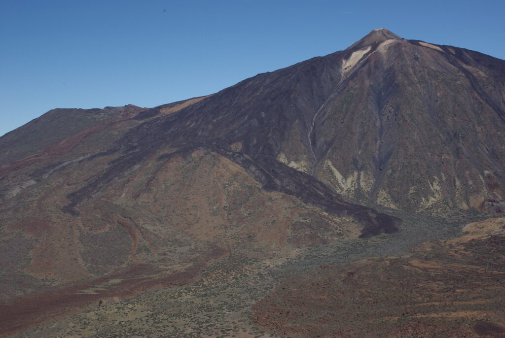 montana guajara with mount teide