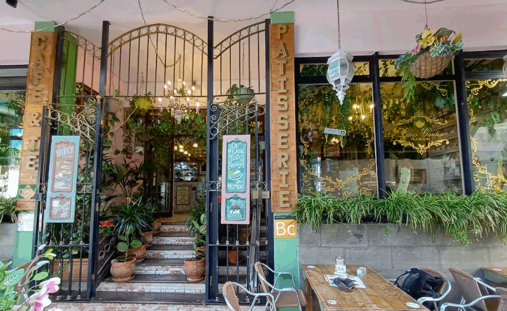 lilieas garden tea room - čajovna a kavárna v las galletas, tenerife