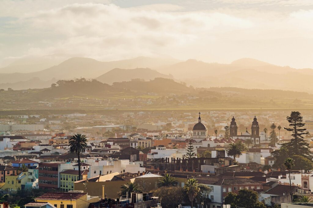 La Laguna panoramatic view